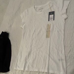 Small White Universal Thread Tee